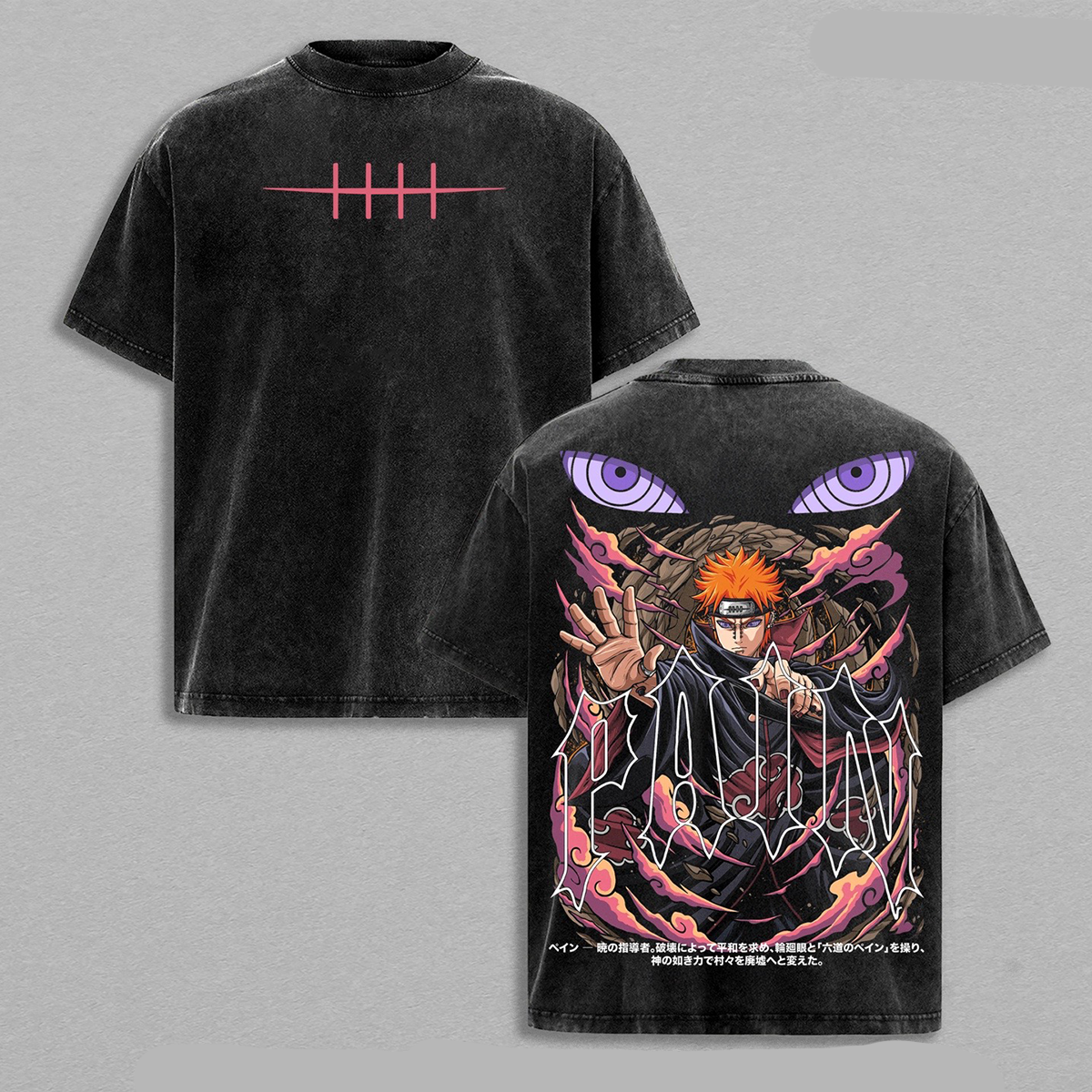 Naruto Unisex Washed T-Shirt