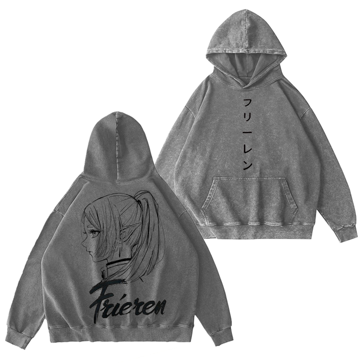  Frieren: Beyond Journey's End Vintage washed T-shirt/Crewneck/Hoodie