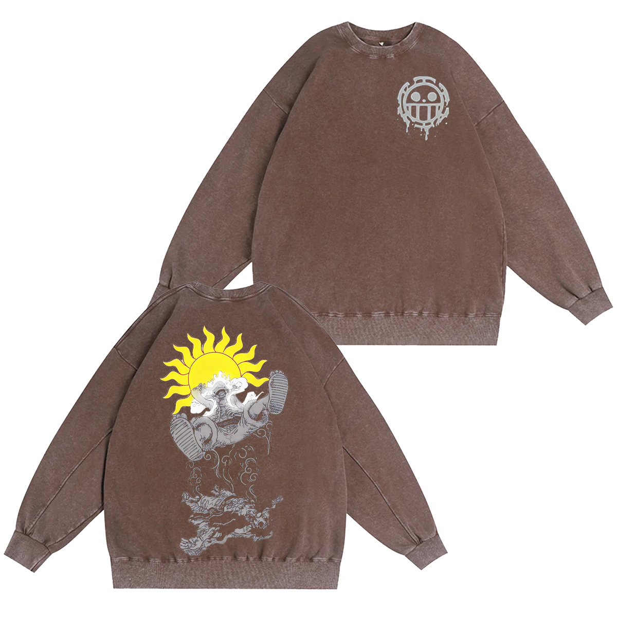 One Piece Washed T-shirt/Crewneck/Hoodie