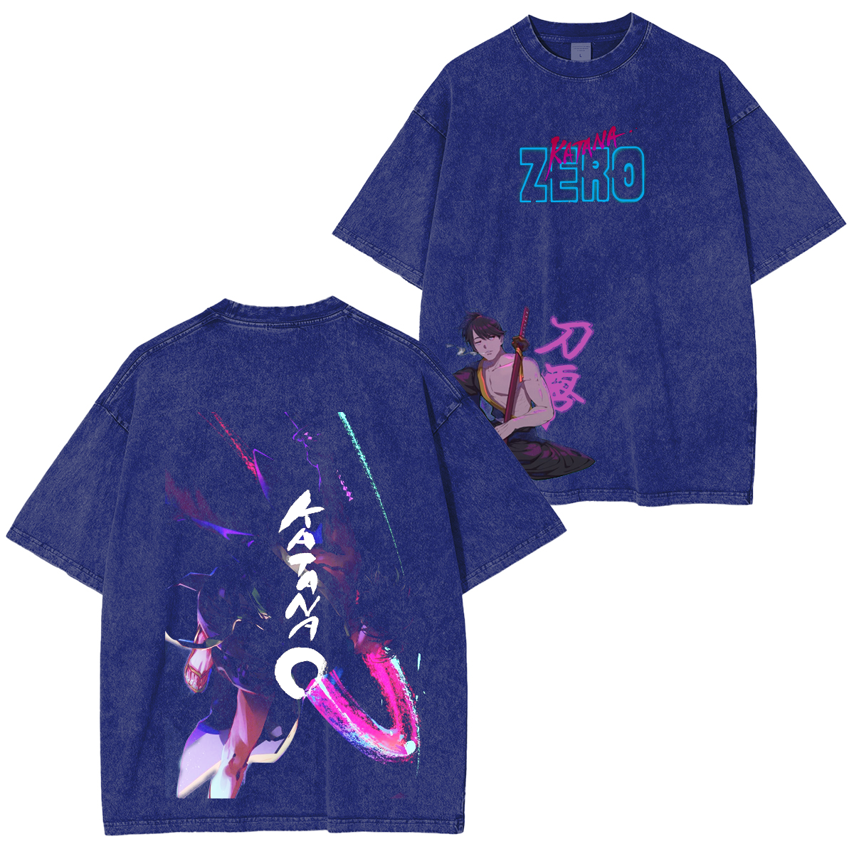 Katana ZERO Unisex Washed T-shirt/Crewneck/Hoodie