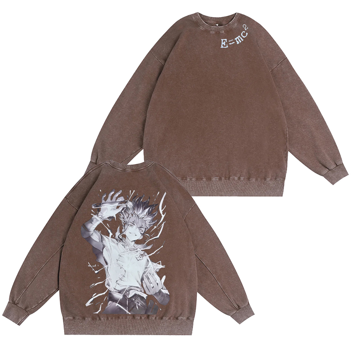Senku Ishigami Dr. Stone Washed T-shirt/Crewneck/Hoodie