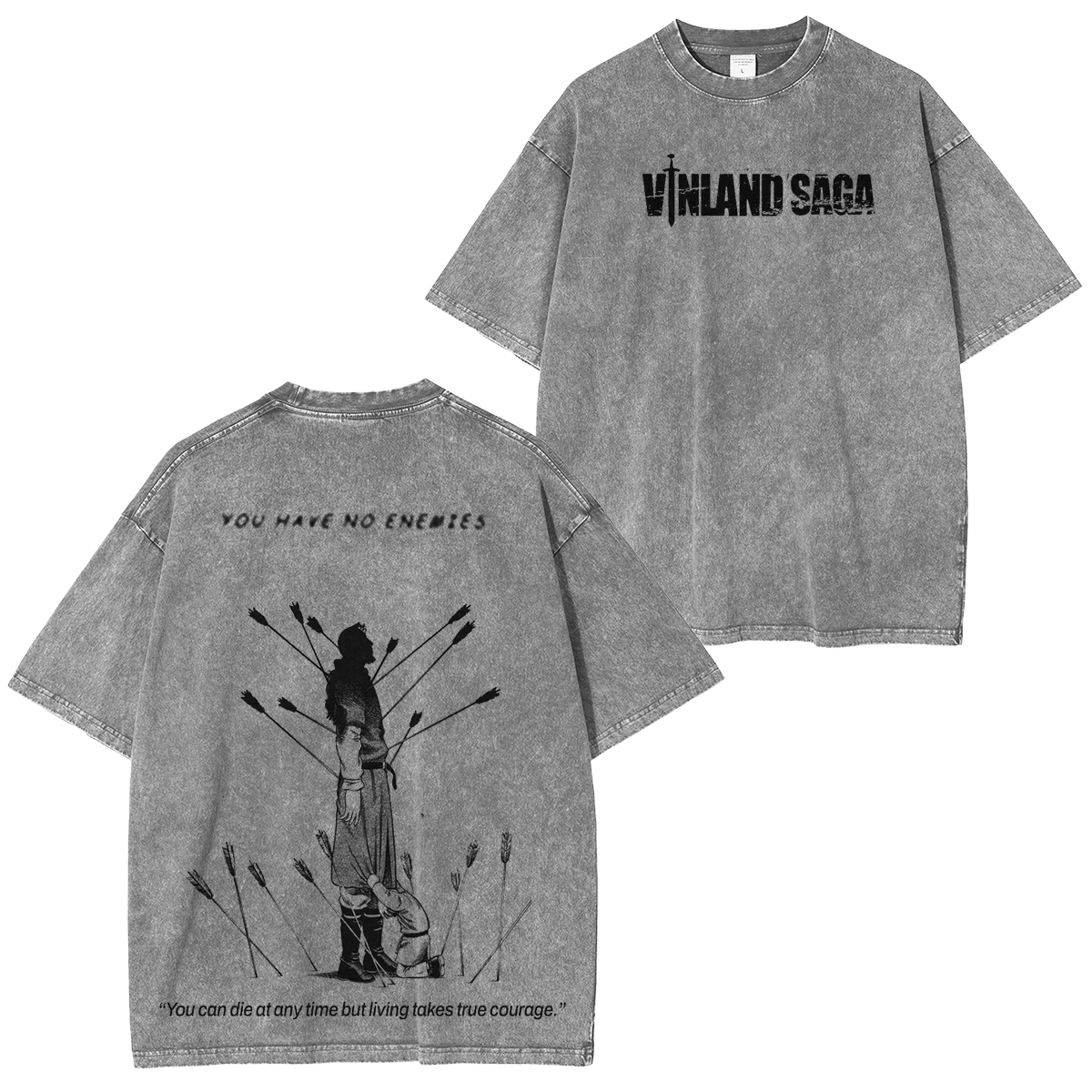 Vinland Saga Vintage Washed T-shirt/Crewneck/Hoodie