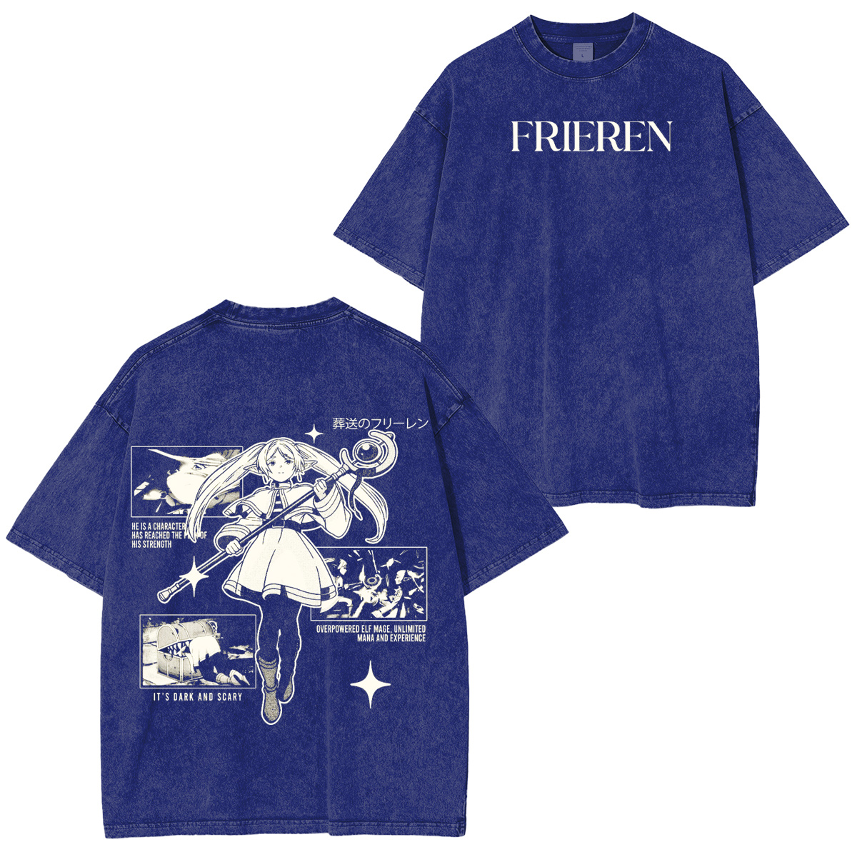 Frieren: Beyond Journey's End Washed T-shirt/Crewneck/Hoodie