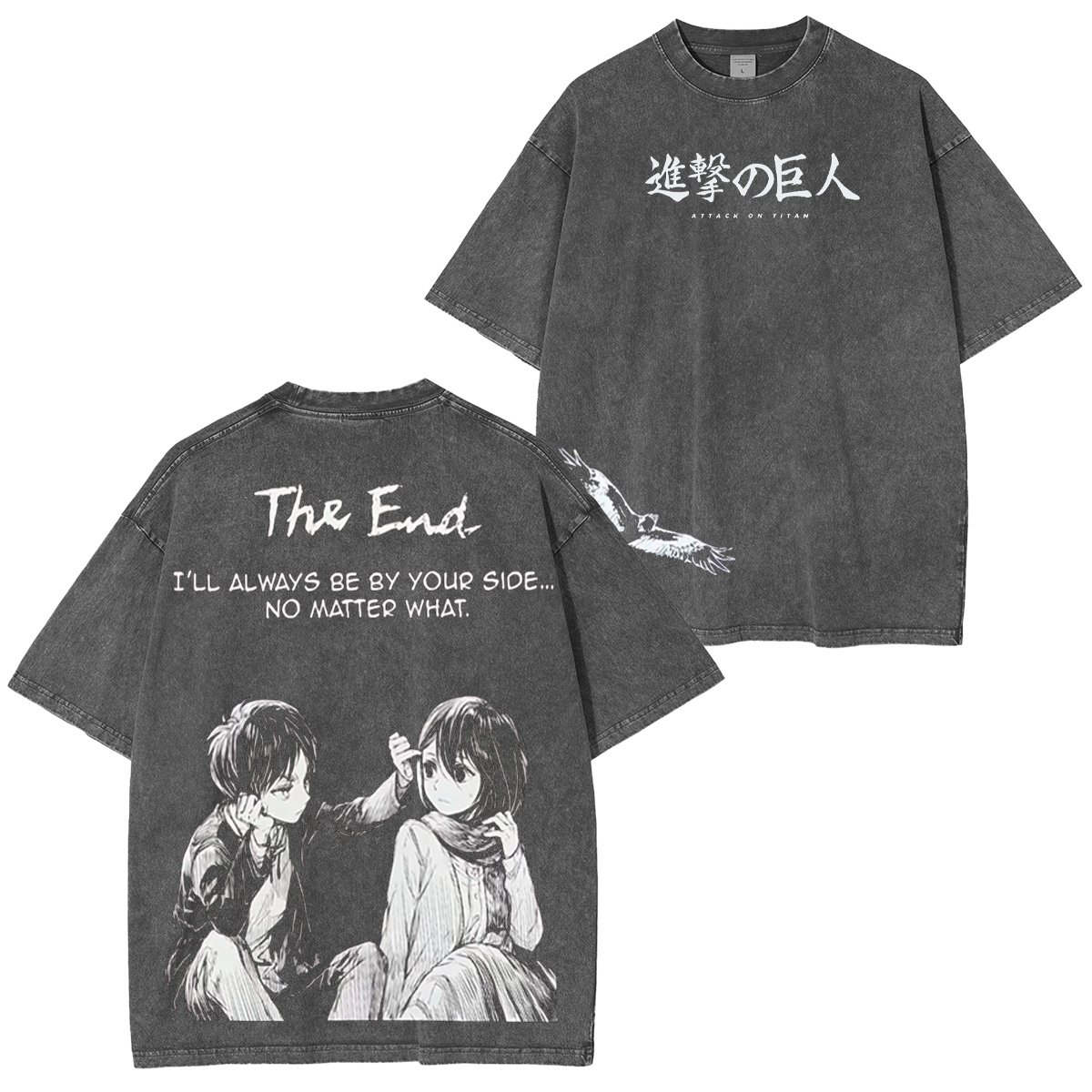 Attack on Titan Washed T-shirt/Crewneck/Hoodie