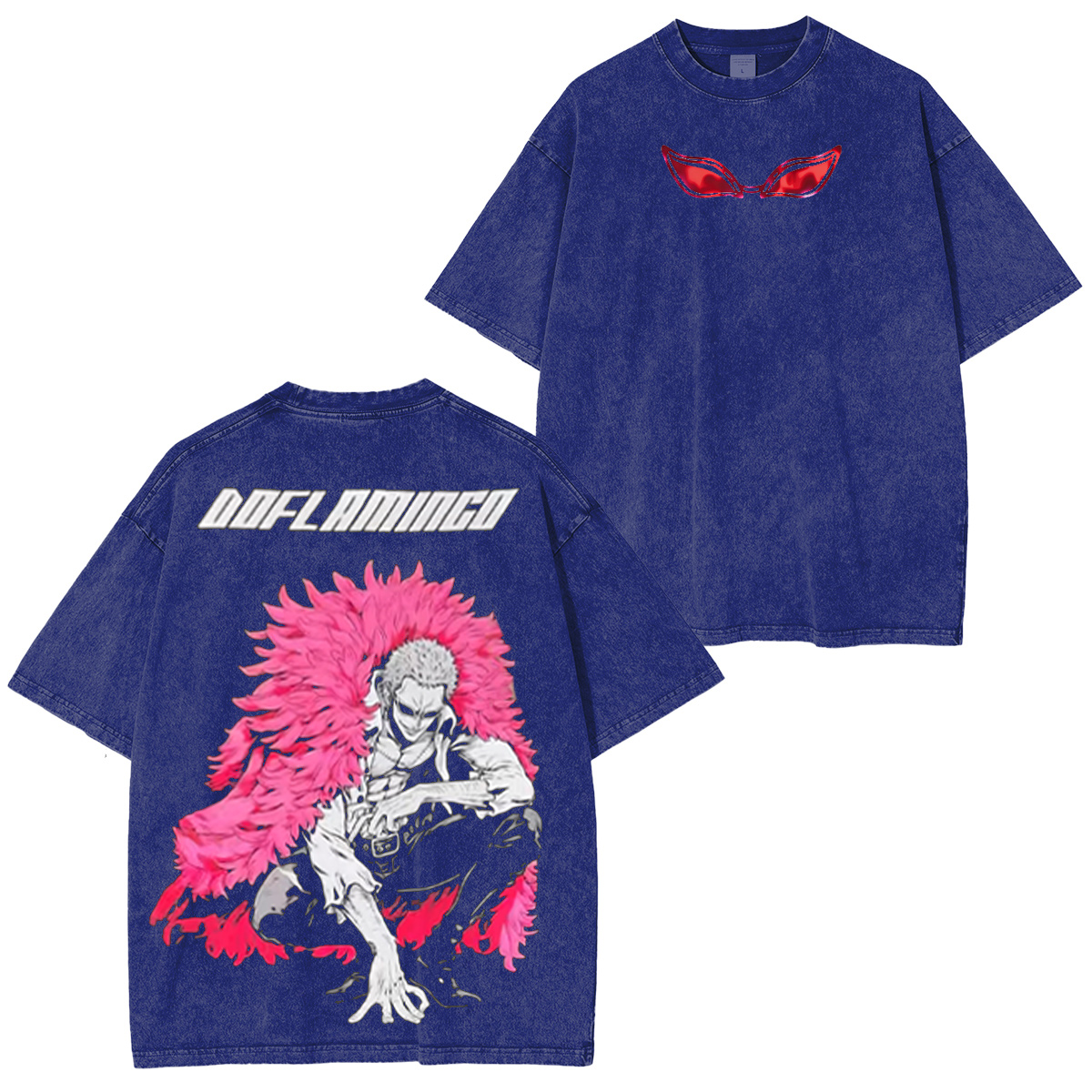 Donquixote Doflamingo One Piece Washed T-shirt/Crewneck/Hoodie