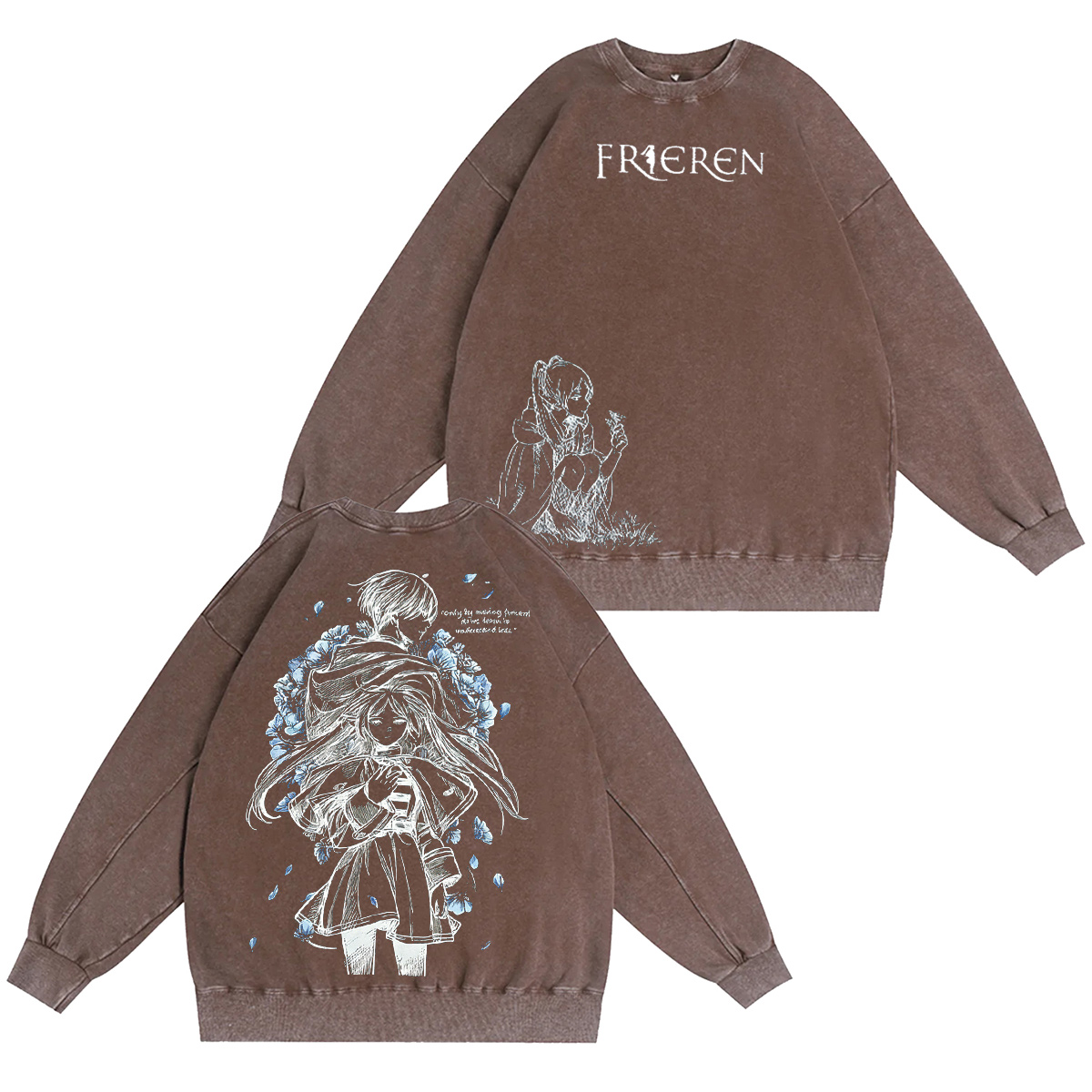Frieren: Beyond Journey's End Washed T-shirt/Crewneck/Hoodie