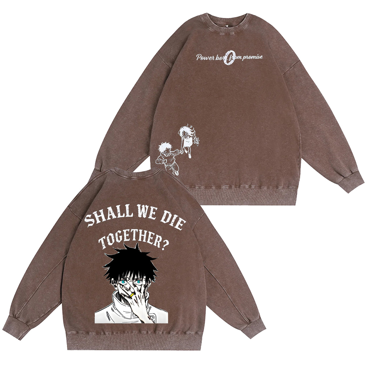 Jujutsu Kaisen Washed T-shirt/Crewneck/Hoodie