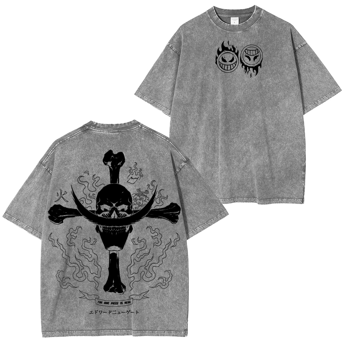 One Piece Washed T-shirt/Crewneck/Hoodie