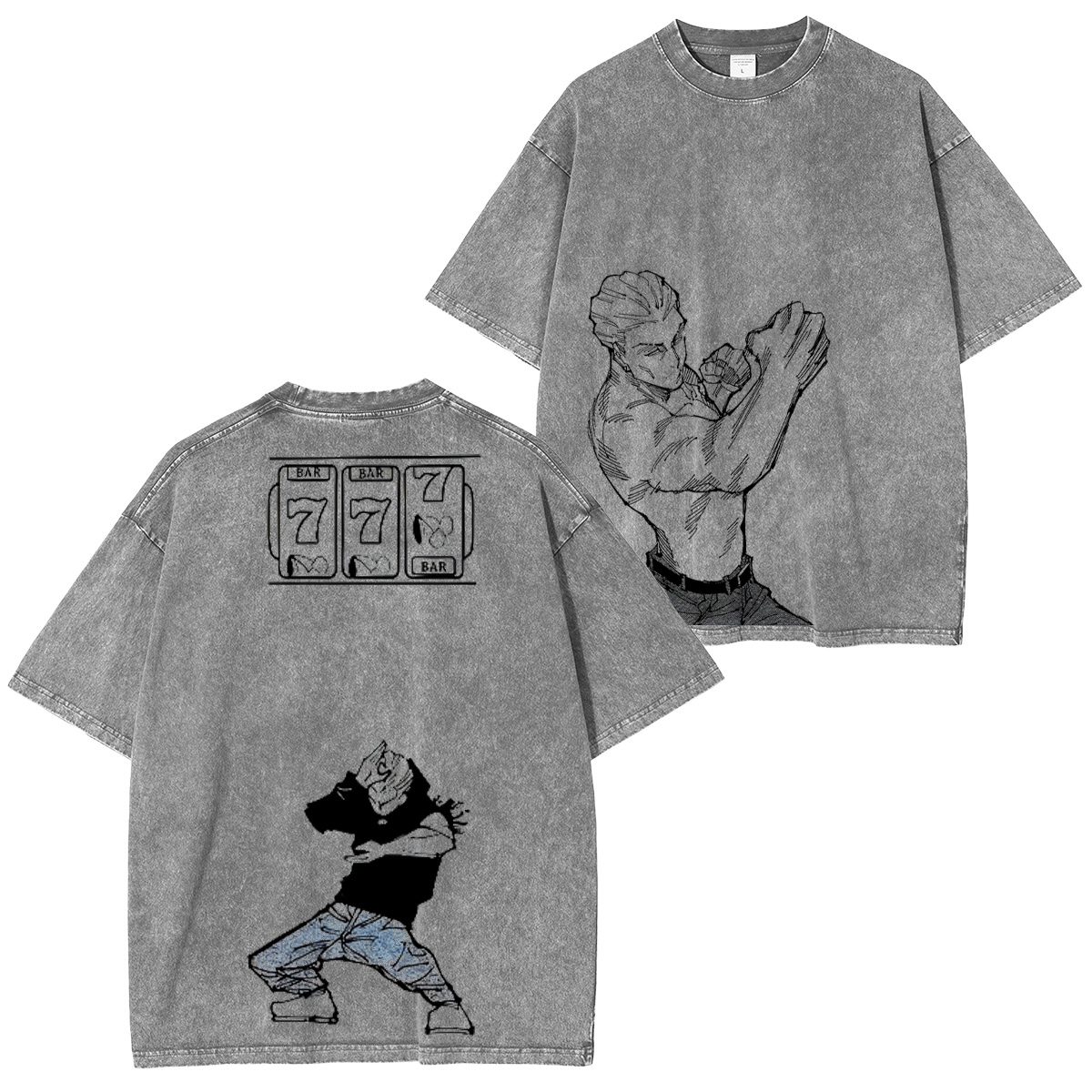 Hakari Kinji Jujutsu Kaisen Washed T-shirt/Crewneck/Hoodie