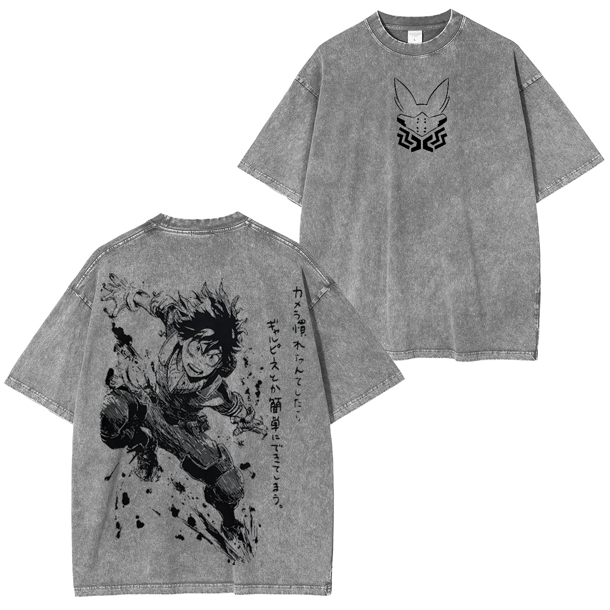 My Hero Academia Washed T-shirt/Crewneck/Hoodie