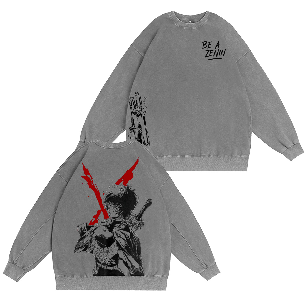 Jujutsu Kaisen Washed T-shirt/Crewneck/Hoodie