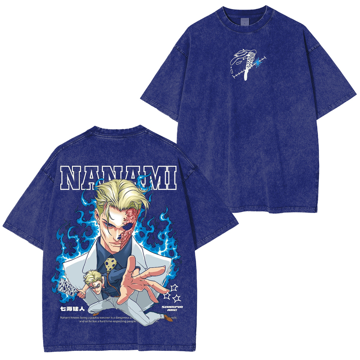 Kento Nanami Jujutsu Kaisen Washed T-shirt/Crewneck/Hoodie
