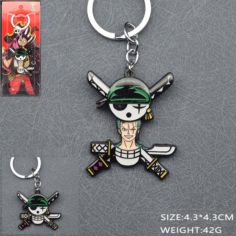 High-quality One Piece keychains/keychains, anime merchandise, backpack charms