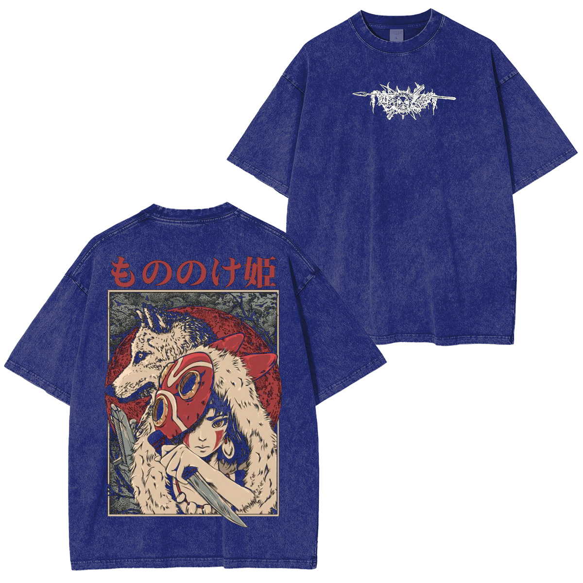 Princess Mononoke Washed T-shirt/Crewneck/Hoodie