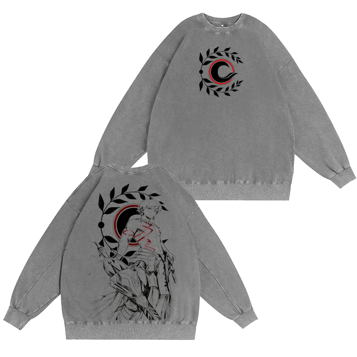 Asta Black Clover Washed T-shirt/Crewneck/Hoodie