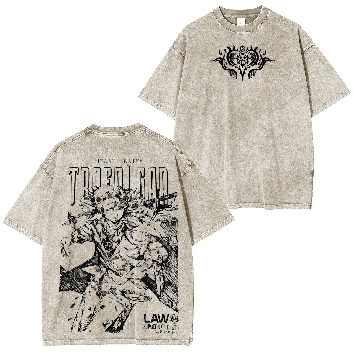 One Piece Vintage Washed T-shirt