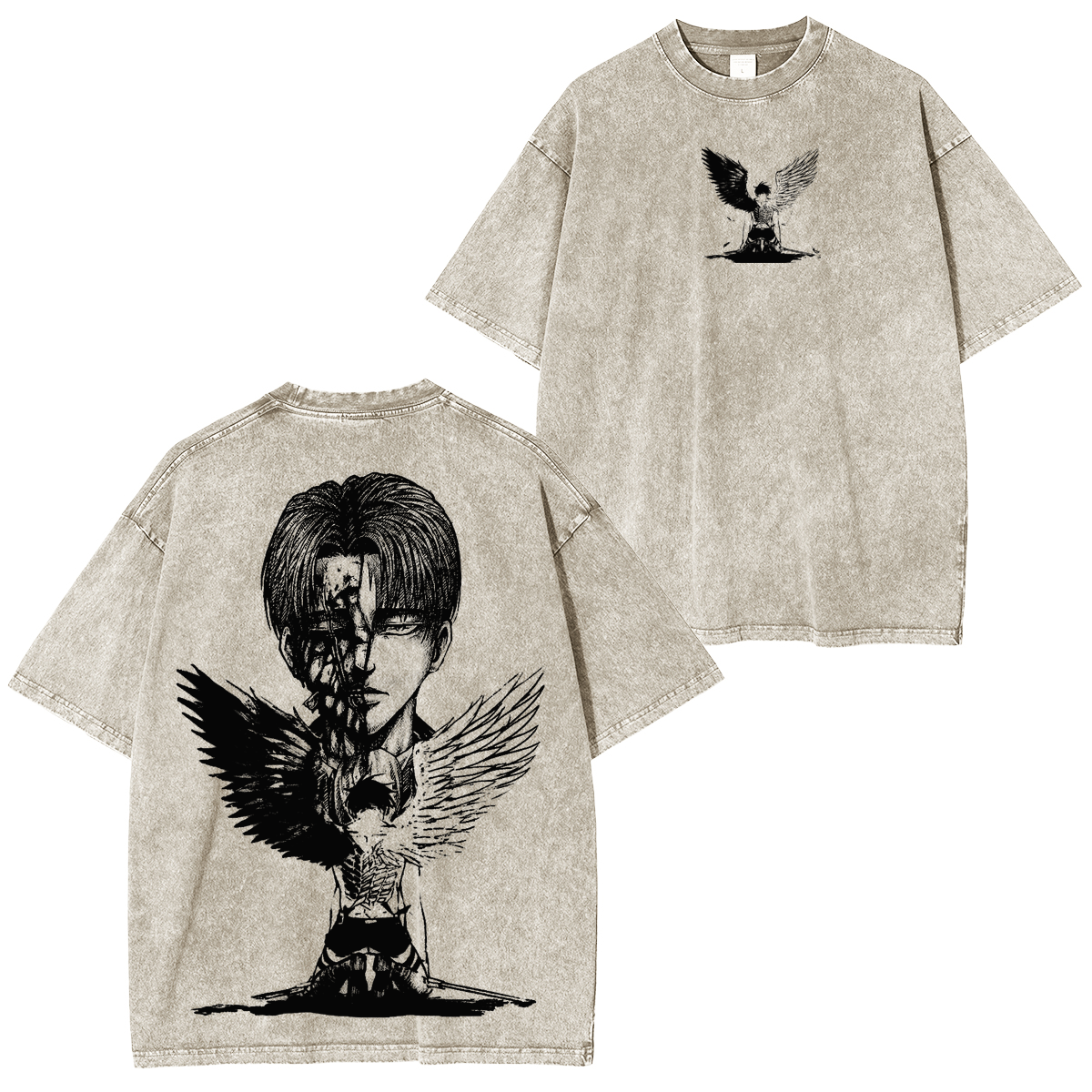 Attack on Titan Washed T-shirt/Crewneck/Hoodie