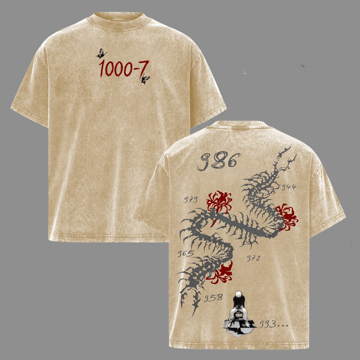 Tokyo Ghoul Vintage Washed T-shirt/Crewneck/Hoodie