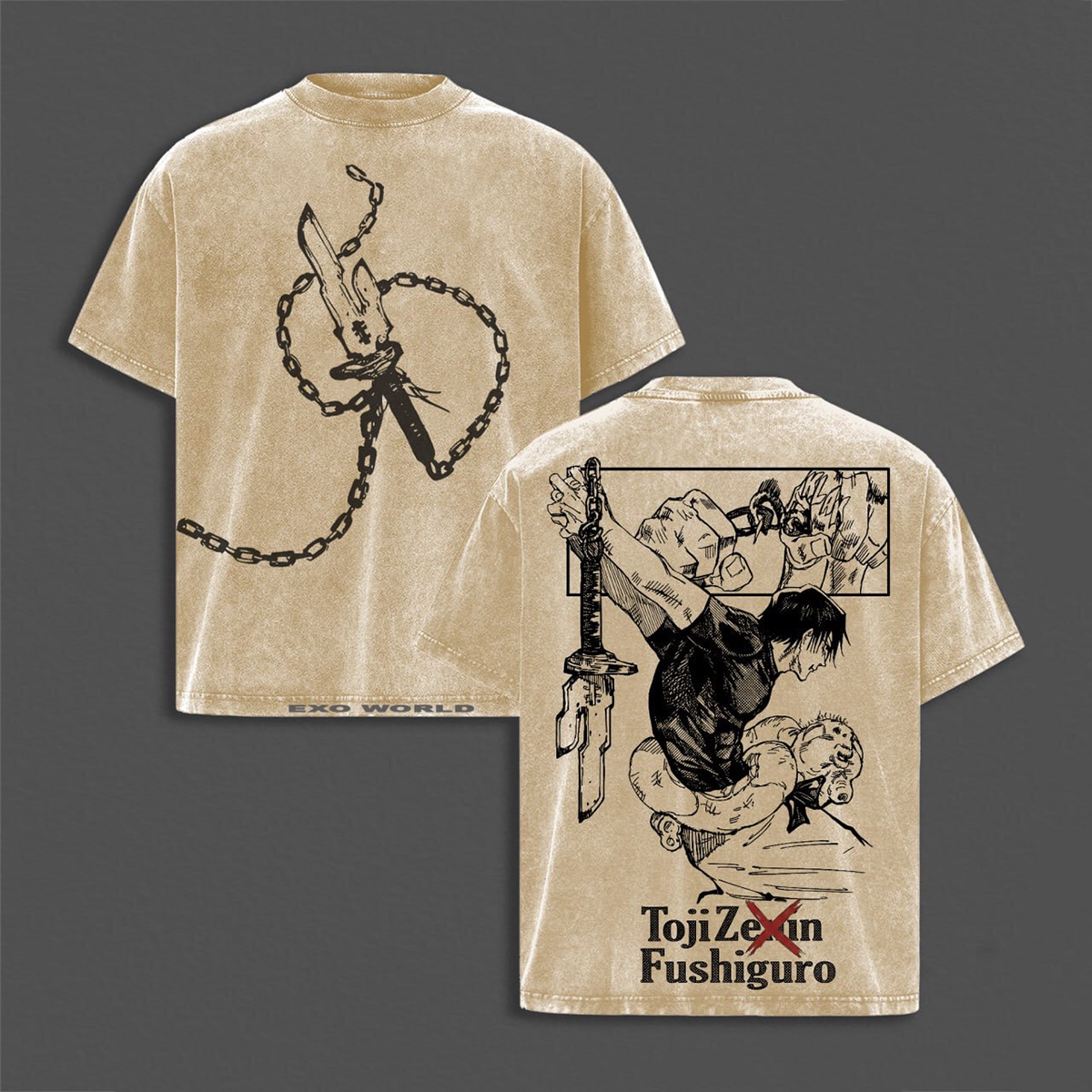 washed T-shirt/Crewneck/Hoodie