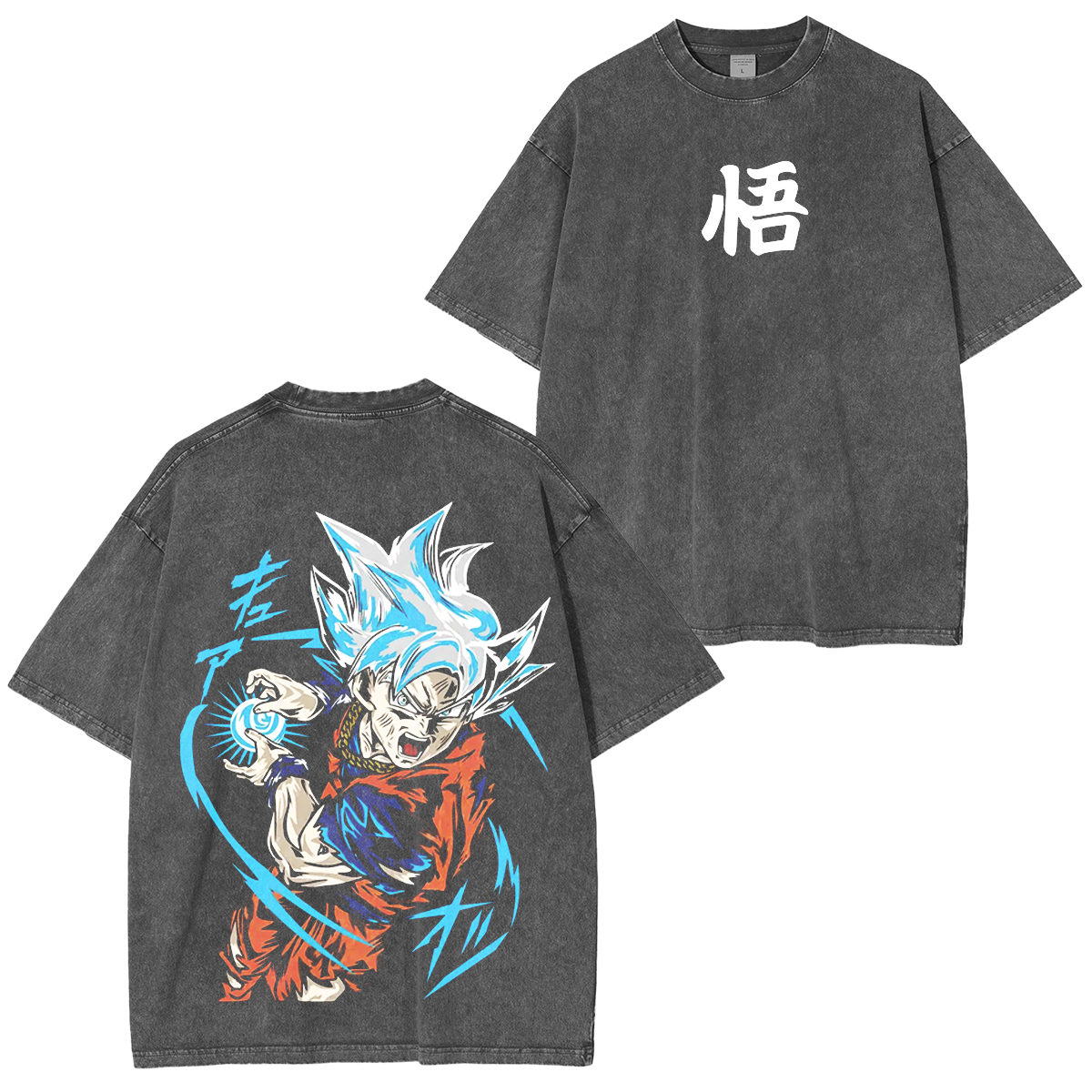 Dragon Ball Anime Washed T-shirt