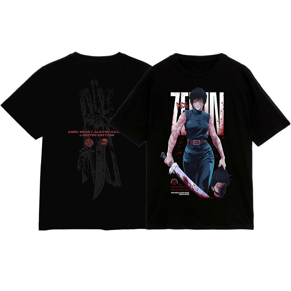 Maki Zenin Vintage Washed Unisex T-Shirt