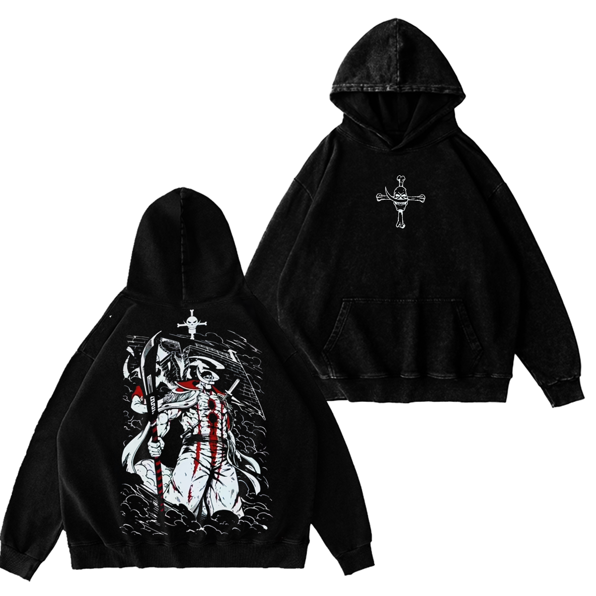 whitebeard Washed T-shirt/Crewneck/Hoodie