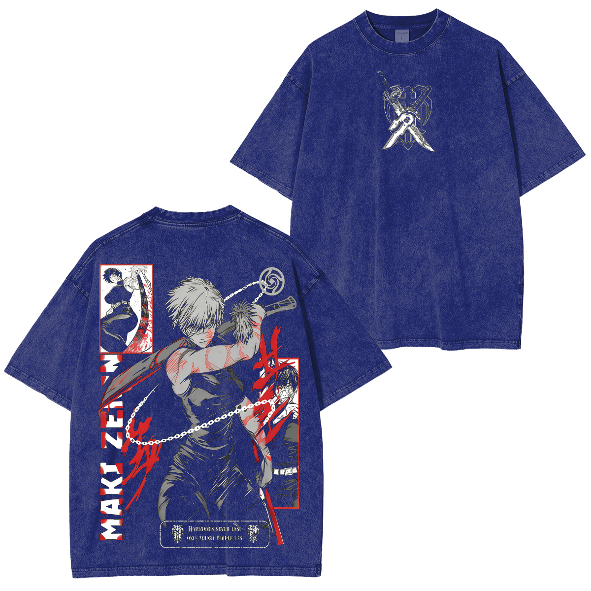 Maki Zenin Jujutsu Kaisen Washed T-shirt/Crewneck/Hoodie