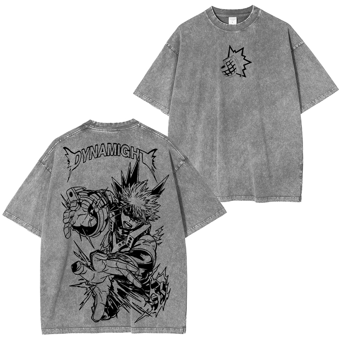 My Hero Academia Anime Unisex Washed T-Shirt/HOODIE