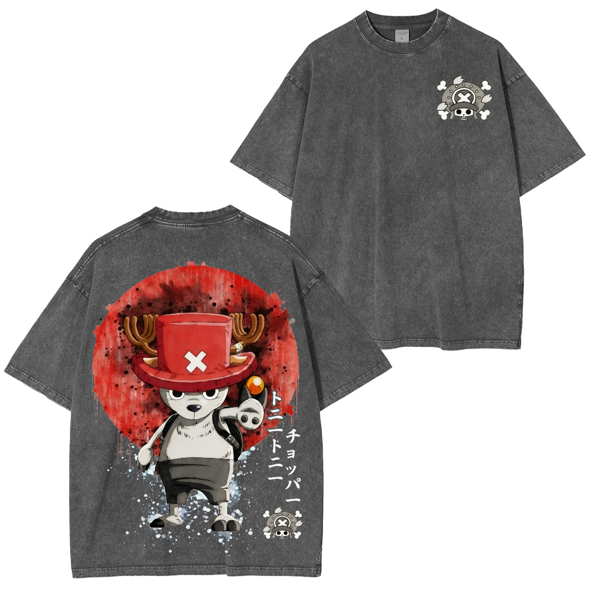 One Piece Washed T-shirt/Crewneck/Hoodie