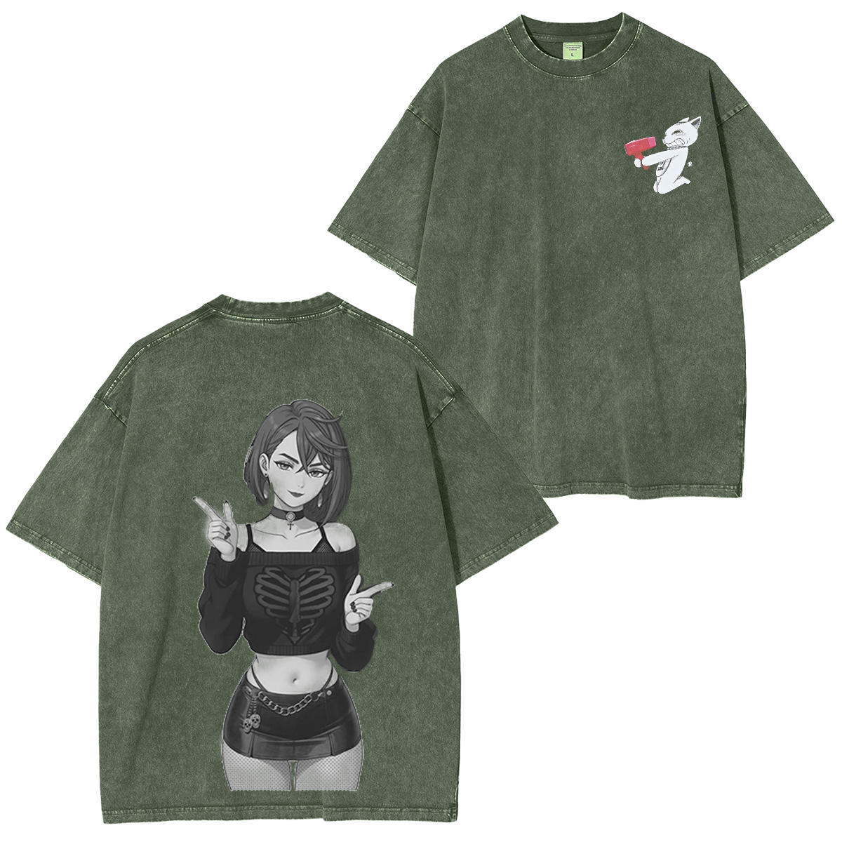 Dandadan Washed T-shirt/Crewneck/Hoodie