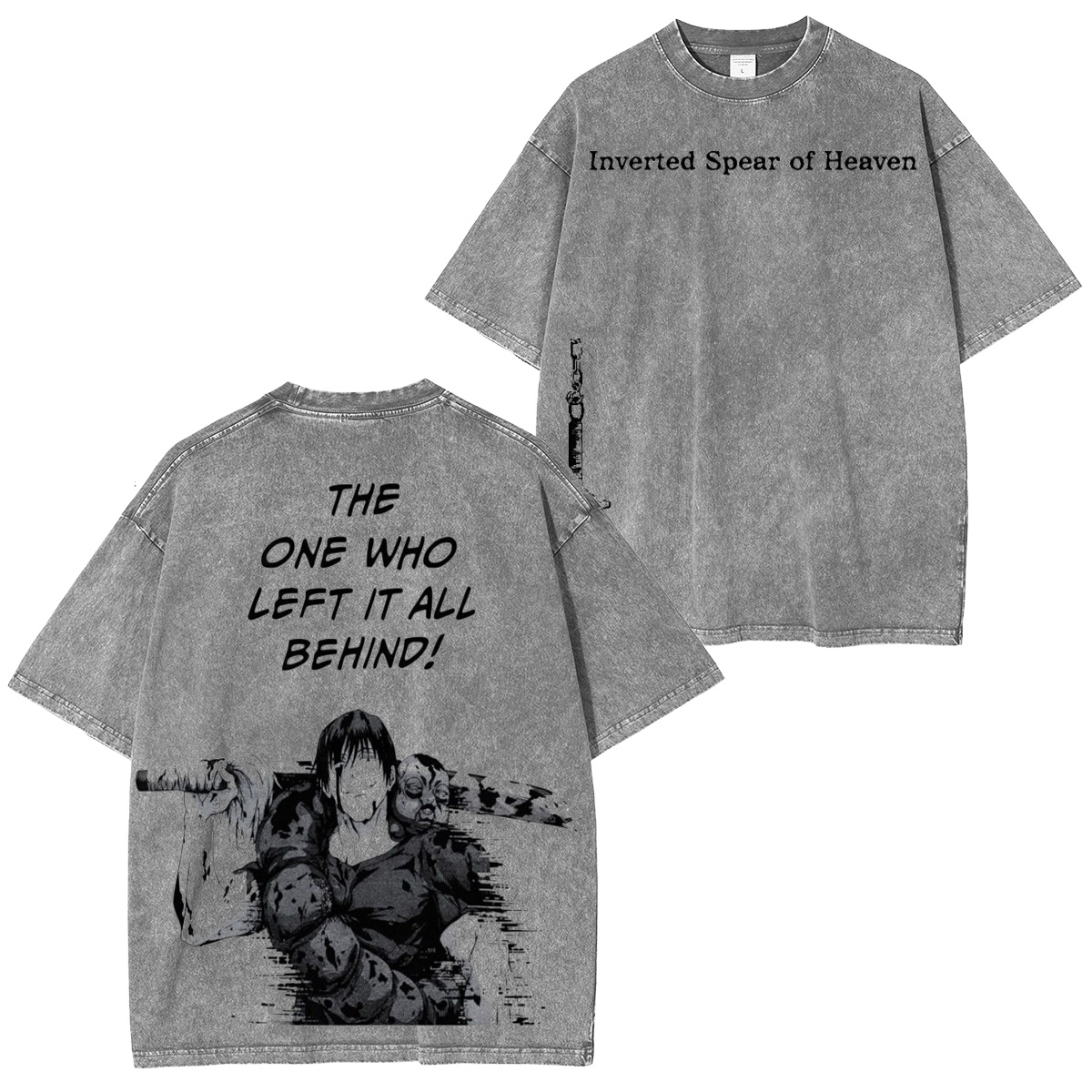 Toji Fushiguro Jujutsu Kaisen Anime Washed T-shirt/Crewneck/Hoodie
