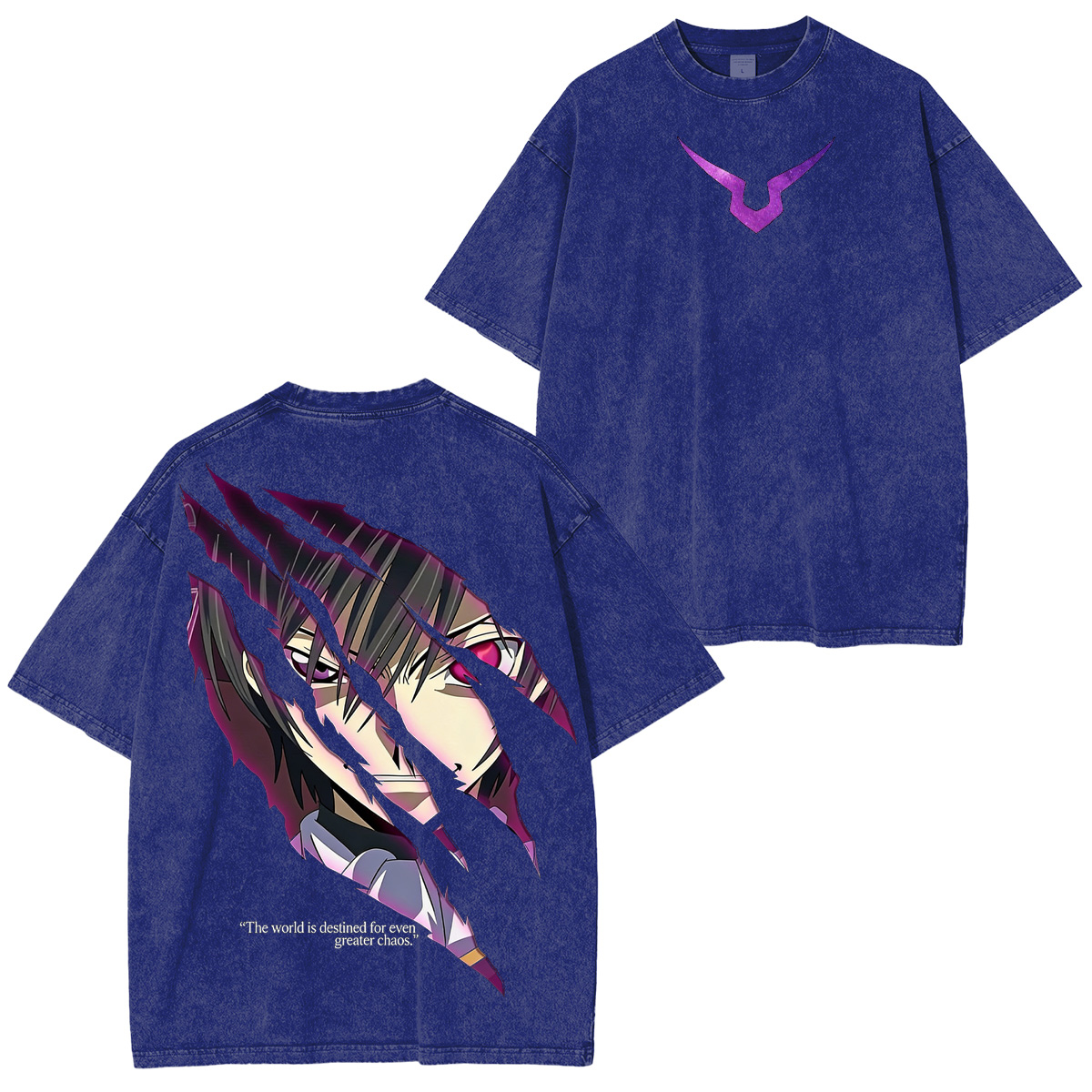 Code Geass: Lelouch of the Rebellion Washed T-shirt/Crewneck/Hoodie