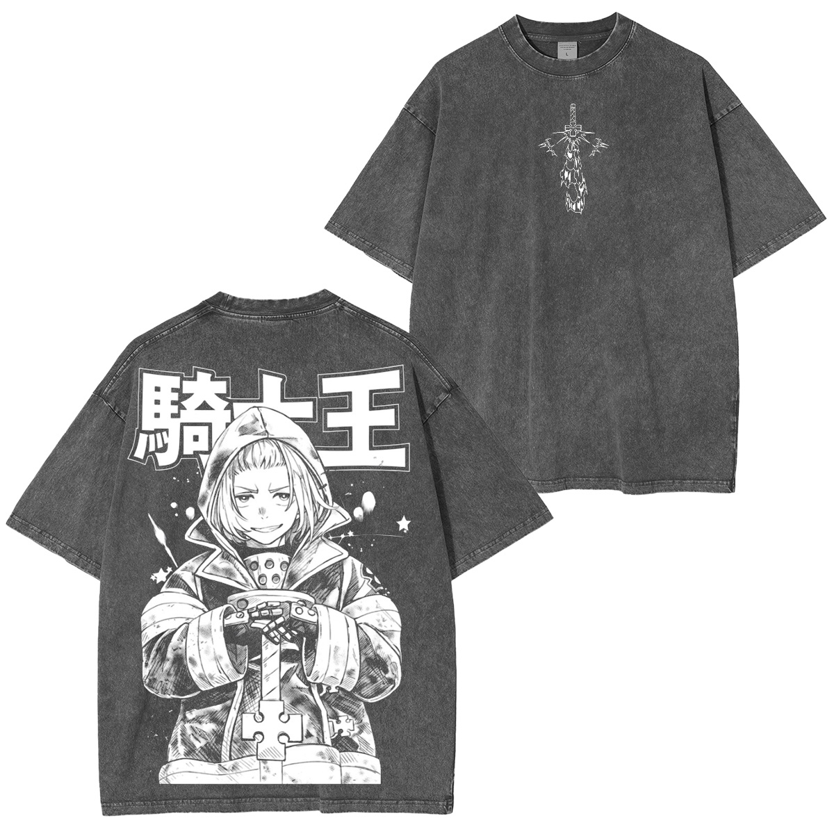 Arthur Boyle Fire Force Washed T-shirt/Crewneck/Hoodie