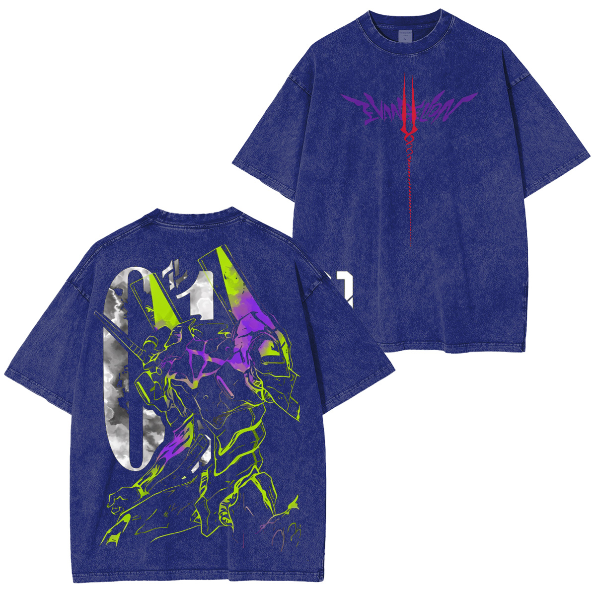 Neon Genesis Evangelion Washed T-shirt/Crewneck/Hoodie