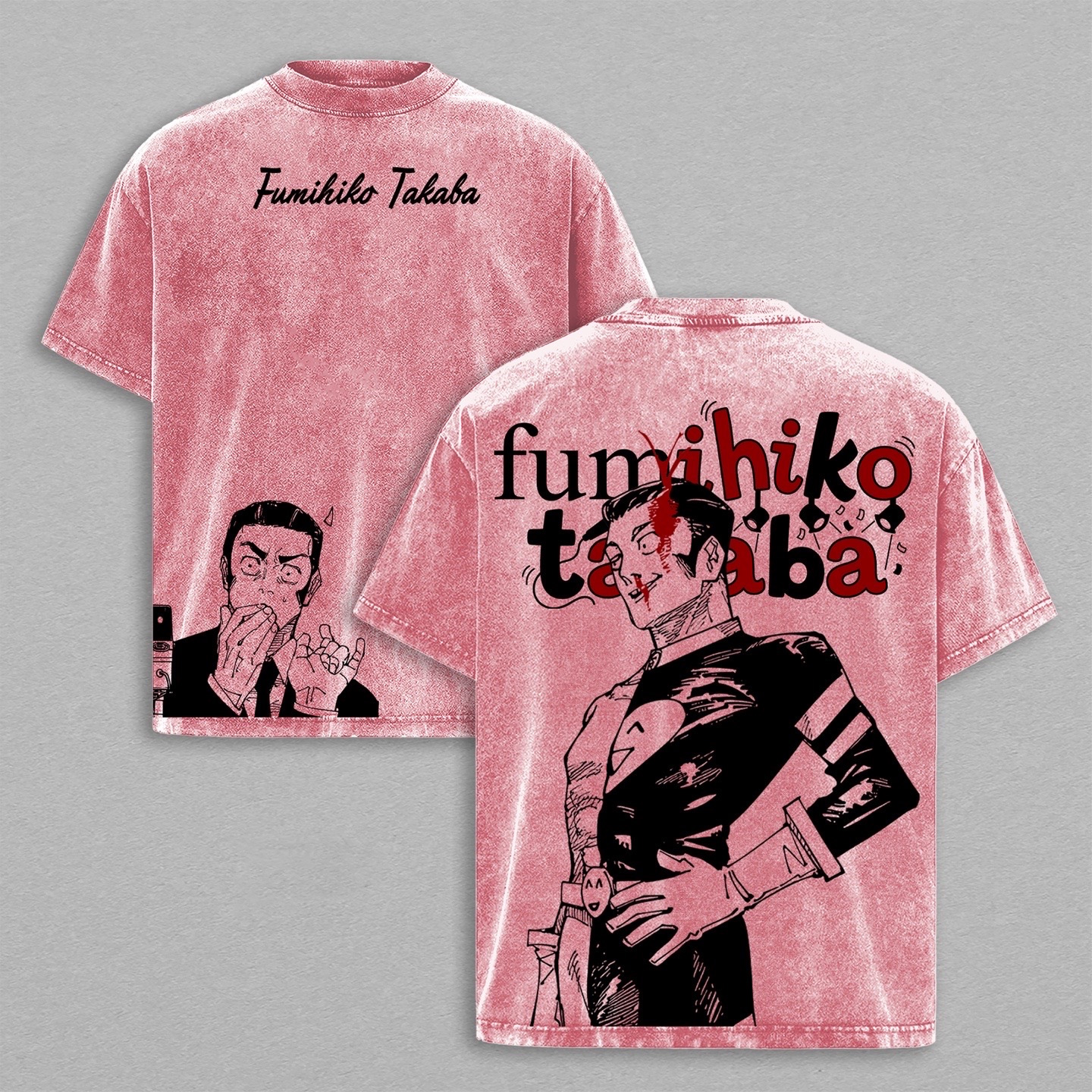 Fumihiko Takaba Jujutsu Kaisen Anime Washed T-shirt/Crewneck/Hoodie