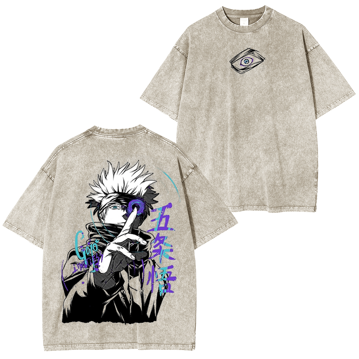 Jujutsu Kaisen Washed T-shirt/Crewneck/Hoodie