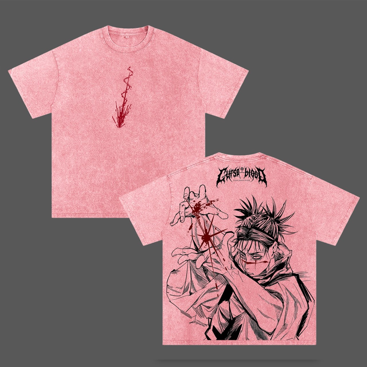 Jujutsu Kaisen Washed T-shirt/Crewneck/Hoodie