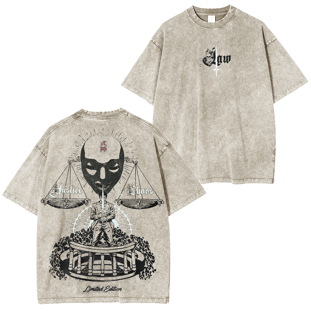 Jujutsu Kaisen Washed T-shirt/Crewneck/Hoodie