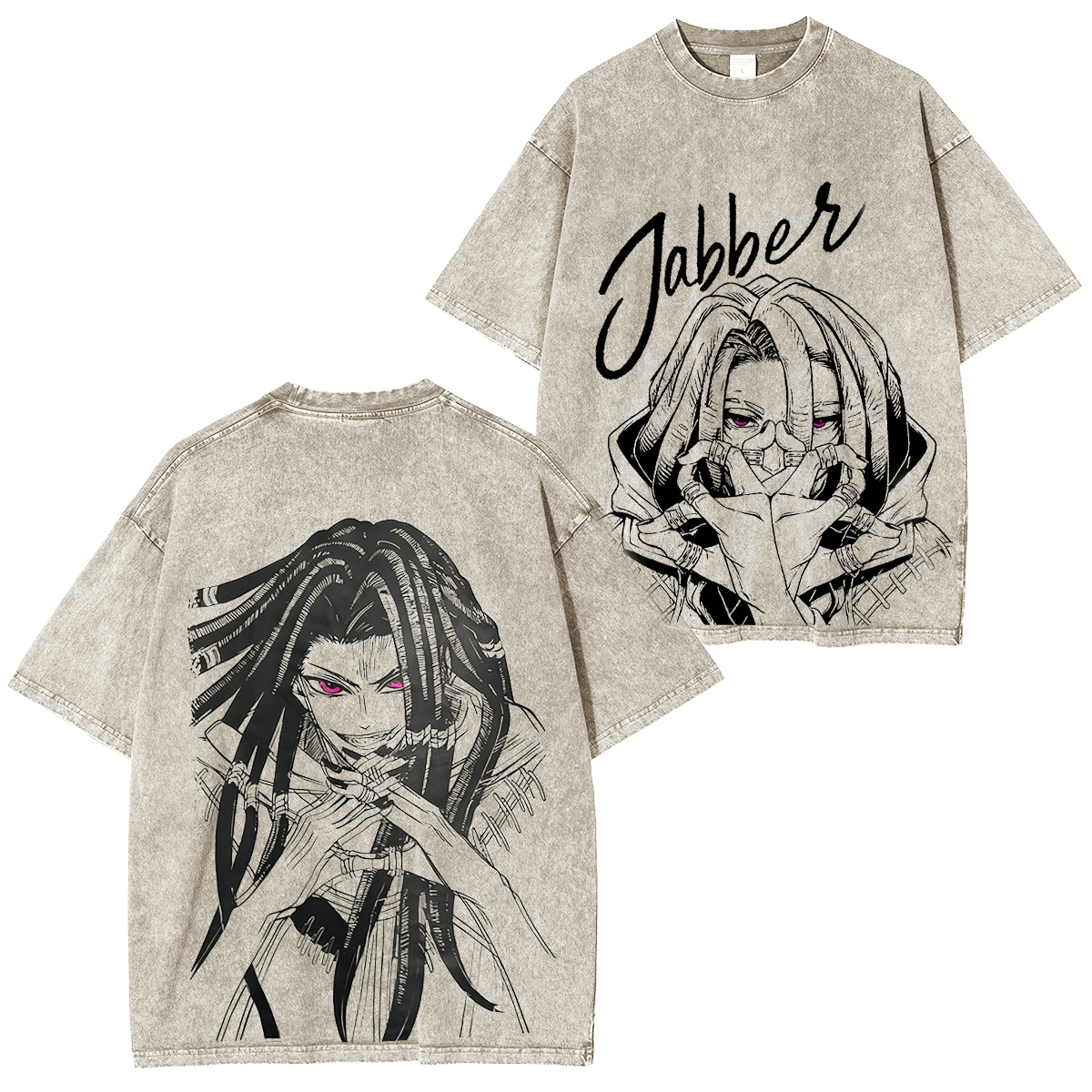 Gachiakuta Anime Vintage Washed T-shirt