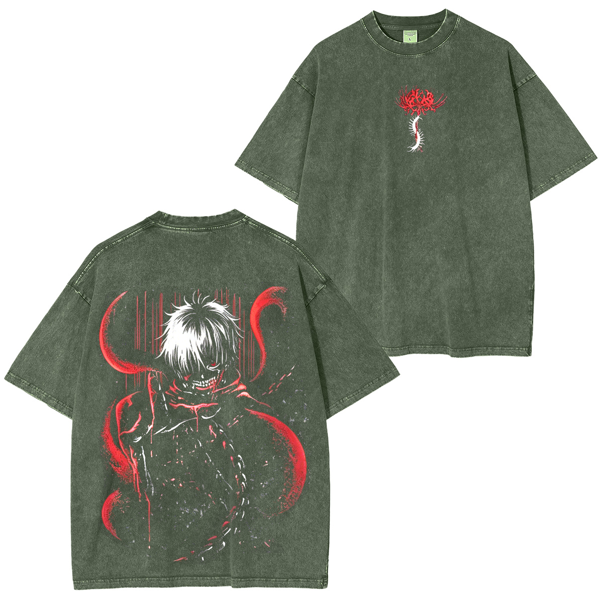 Tokyo Ghoul Vintage Unisex Washed T-shirt
