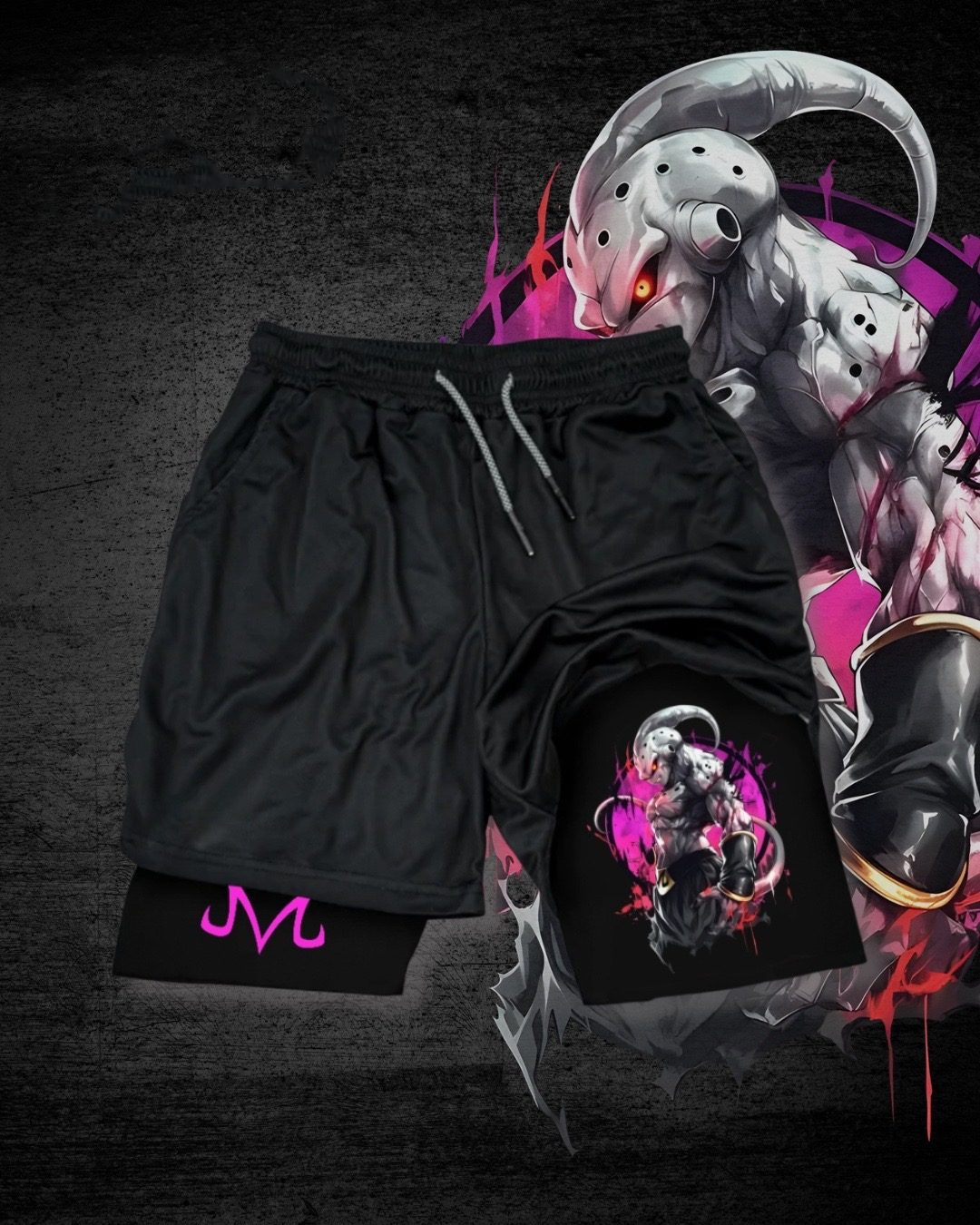 Dragon Ball Z Themed Sports Vest and Shorts Set