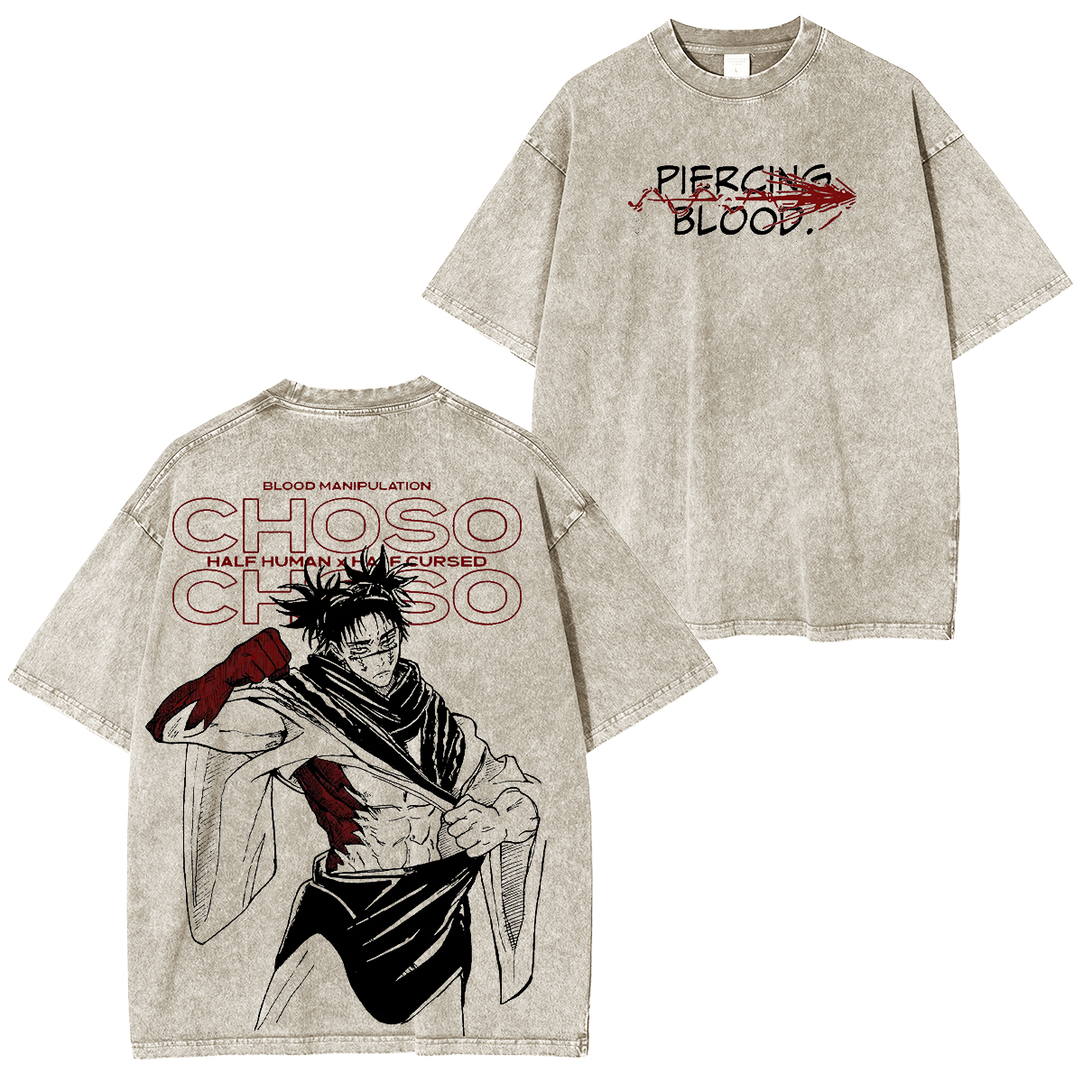 Jujutsu Kaisen Washed T-shirt