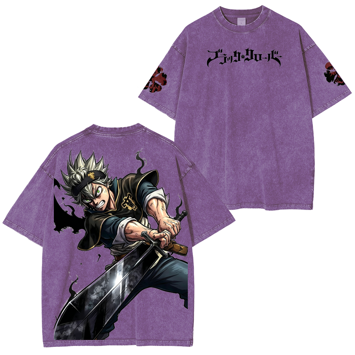 Black Clover Washed T-shirt