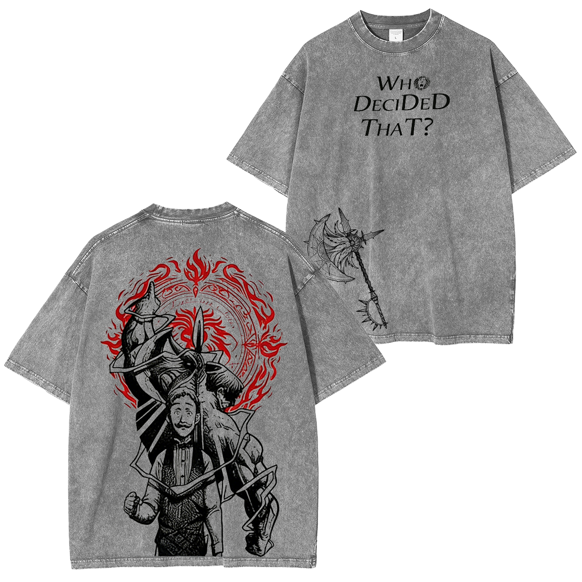 The Seven Deadly Sins Washed T-shirt/Crewneck/Hoodie