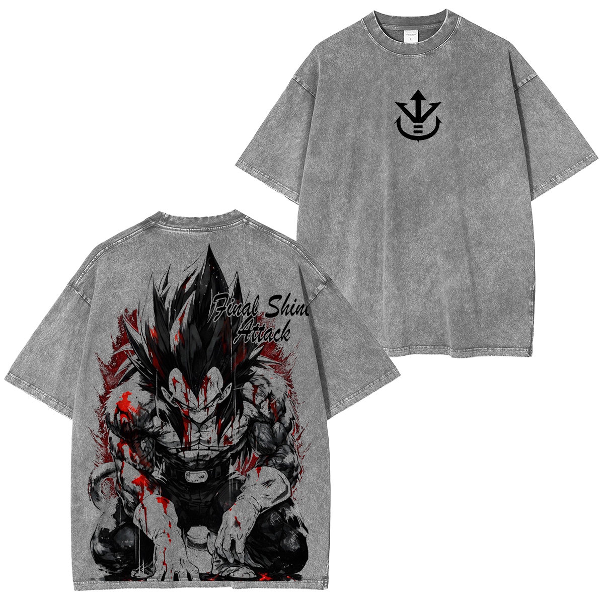 Dragon Ball Z Anime Washed T-shirt