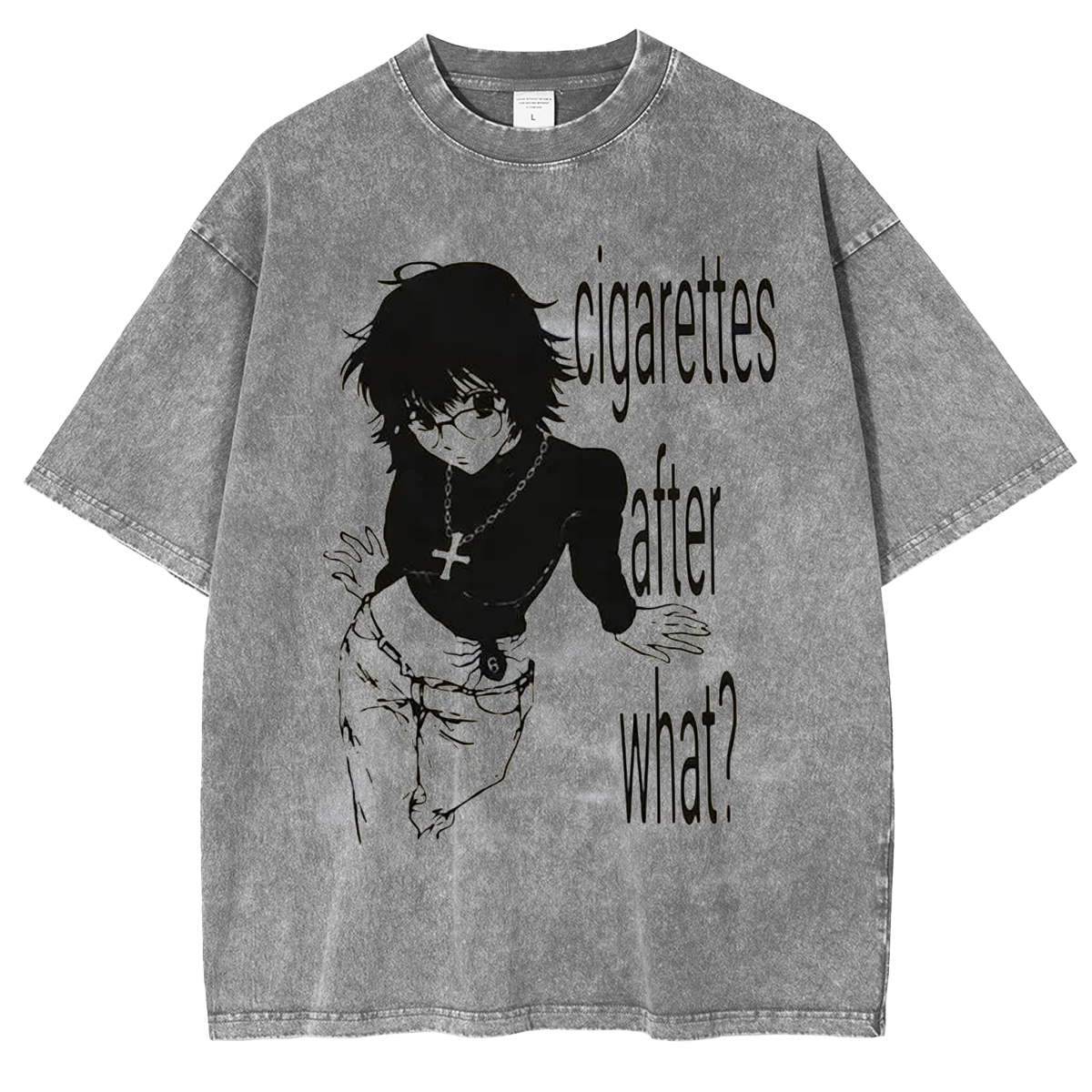 Shizuku Hunter X Hunter Washed T-shirts / Cotton T-shirts