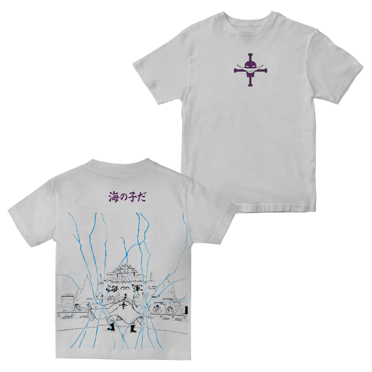 One Piece Anime Vintage  T-Shirt