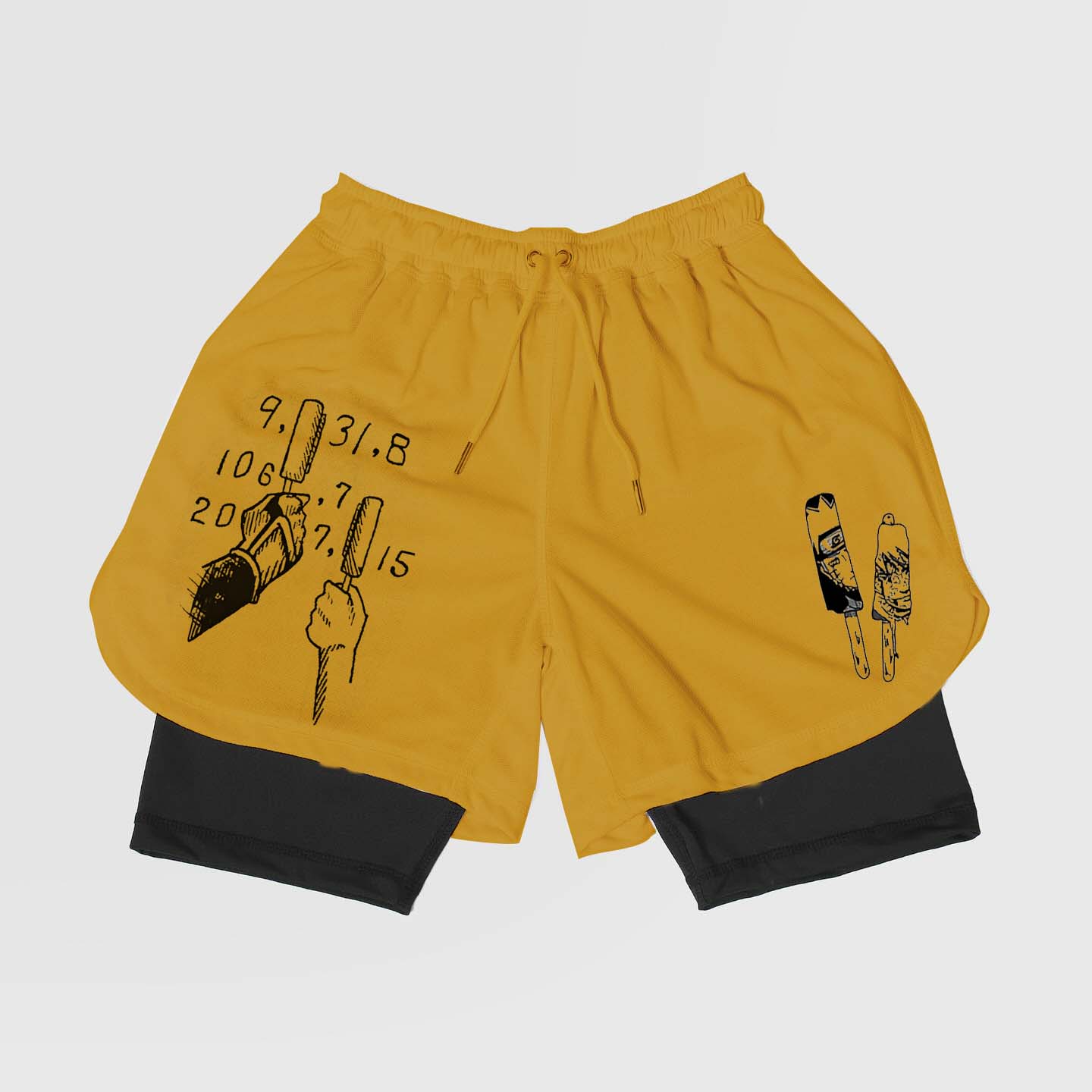 jiraiya - Naruto Uzumaki Shorts