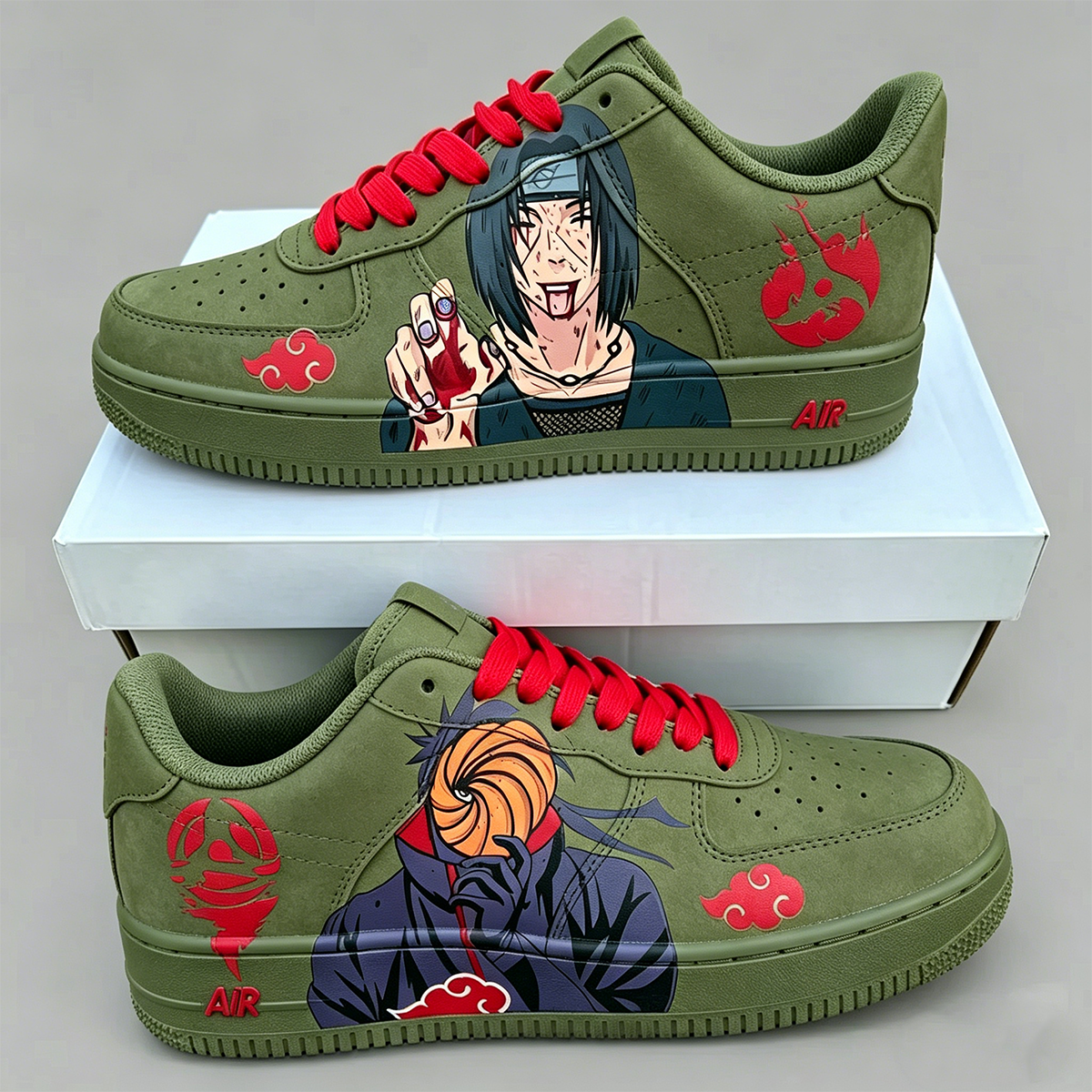 Naruto Itachi and Obito 1 Anime Shoes!!