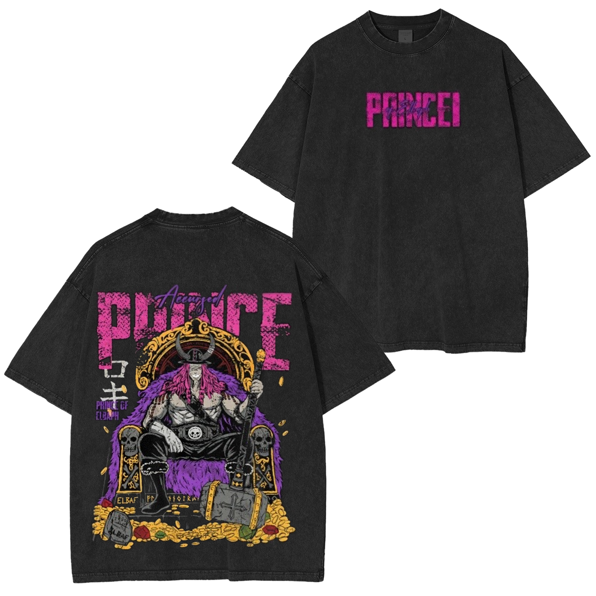 One Piece Washed T-shirt/Crewneck/Hoodie
